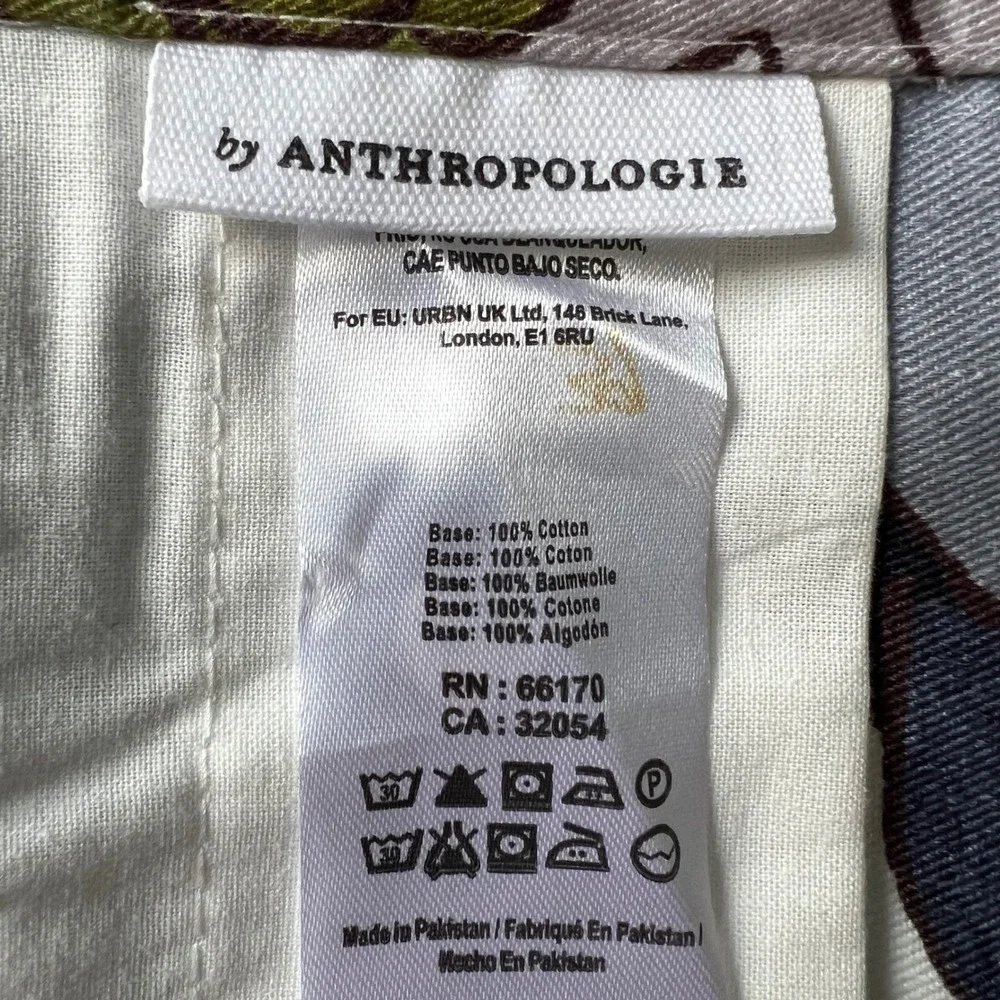 Anthropologie‎ Manette Embroidered Curtain Panel 51